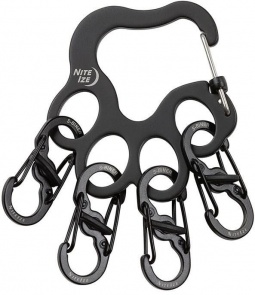 Niteize držalo za ključe Pawprint locker