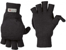 Mil-Tec Thinsulate rokavice brez prstov (z zavihkom)
