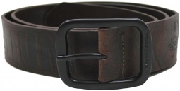 Yakuza Premium usnjen pas Villains - Temno rjav