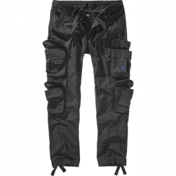 Brandit Pure Slim Fit cargo hlače - Antracit