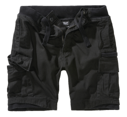 Brandit kratke cargo hlače Packham - Črne