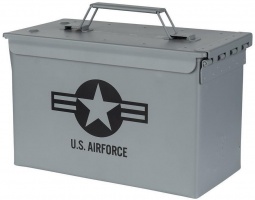 Fosco Ind. Kovinski zaboj Army 50 Cal. -US Air Force
