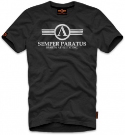 Semper Paratus T-Shirt / Sparta Athletic Inc. - Črn