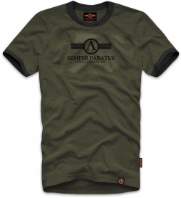 Semper Paratus T-Shirt / Sparta Inc. - Temna Olivna