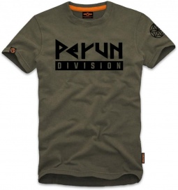 Semper Paratus T-Shirt / Division - Temno olivna