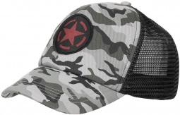 MFH Trucker kapa s šiltom camo