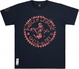 Yakuza Premium T shirt Broken Rider - Temno modra