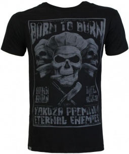 Yakuza Premium T shirt Angry Cooks - Črna