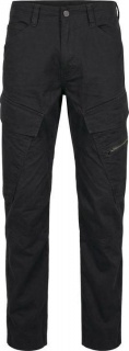 Adven Slim Fit Cargo hlače - črne