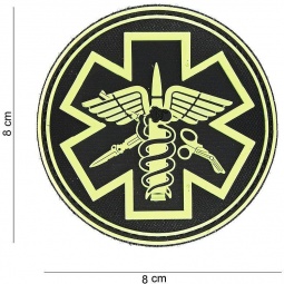Gumiran našitek / 3D Patch - Paramedic