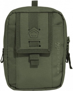 Pentagon Večnamenska torbica Axon Coyote Zelena