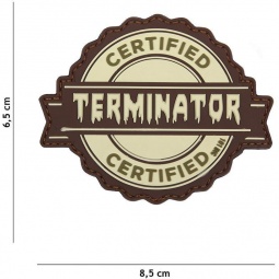 Gumiran našitek / 3D Patch Terminator