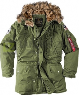Jakna Alpha Industries POLAR zelena