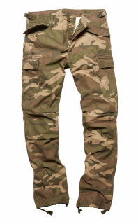 Vintage Industries Hlače M65 Heavy cotton- woodland