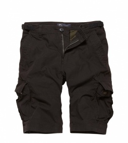 Vintage Ind. kratke cargo hlače Terrance - Črne