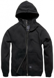 Vintage Industries jopa s kapuco Basing - črna