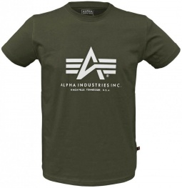 Alpha Basic T-shirt - Dark olive