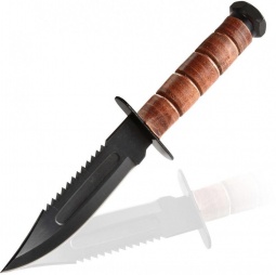 Nož US Pilot z usnjenim tokom