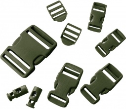Komplet zaponk (9 kom) OD zelen