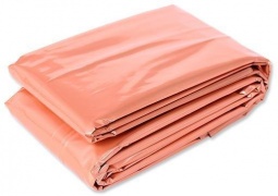 ALU zaščitna folija- oranžna