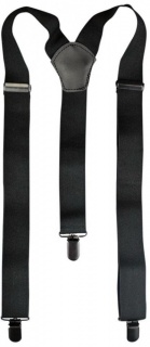 Naramnice za hlače MT črne