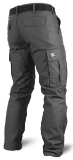 Hlače Vintage Industries Owen - Sive