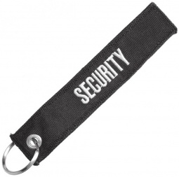 Tekstilni obesek za ključe Security