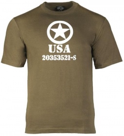 Majica s kratkimi rokavi Allied - OD zelena
