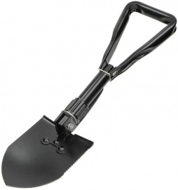 Mini zložljiva lopata - Črna