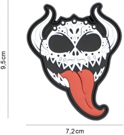 Gumiran našitek / 3D Patch - Devil tongue
