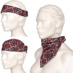 Bandana z elastiko - Konfederacijska zastava