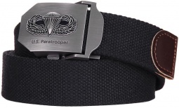 Pas US Paratrooper - Črn