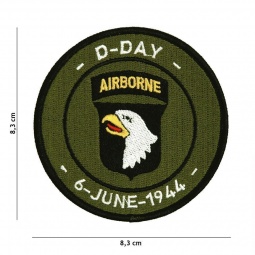 Tekstilni našitek - D-day 101st Airborne