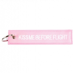 Tekstilni obesek - Kiss me before flight