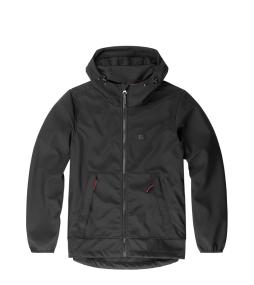 Vintage Industries Jedd softshell - Črn