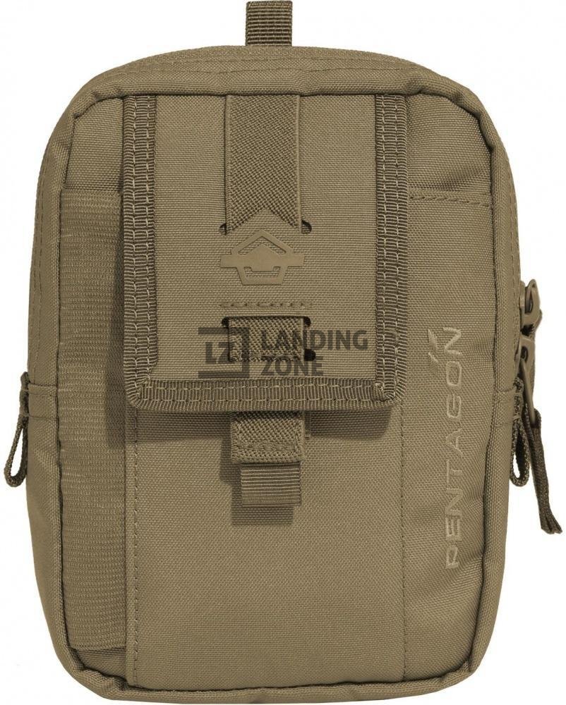 Pentagon Axon Marsupio Tattico MOLLE Nero - Impermeabile E Resistente