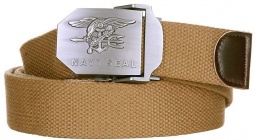 101 Inc. Pas za hlače Navy Seal - Peščen