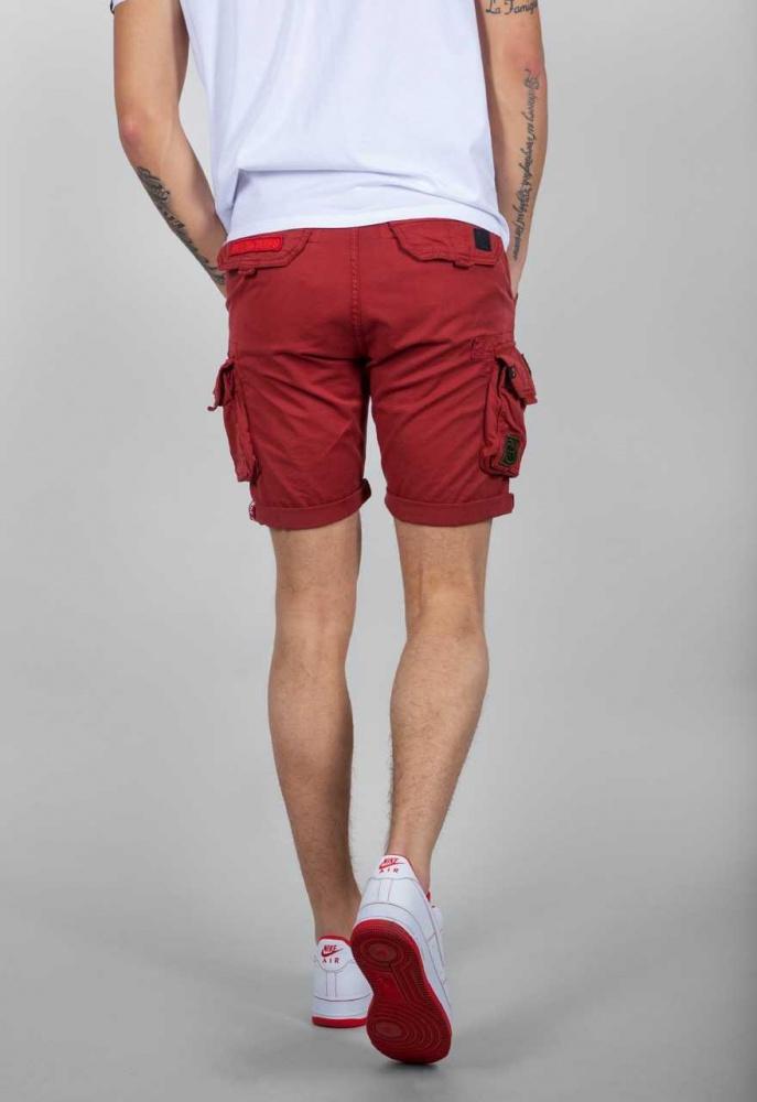 Alpha Industries Heren Crew Short Patch Short Wheat