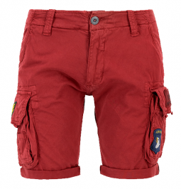 Alpha Industries Crew Short PATCH - RBF red